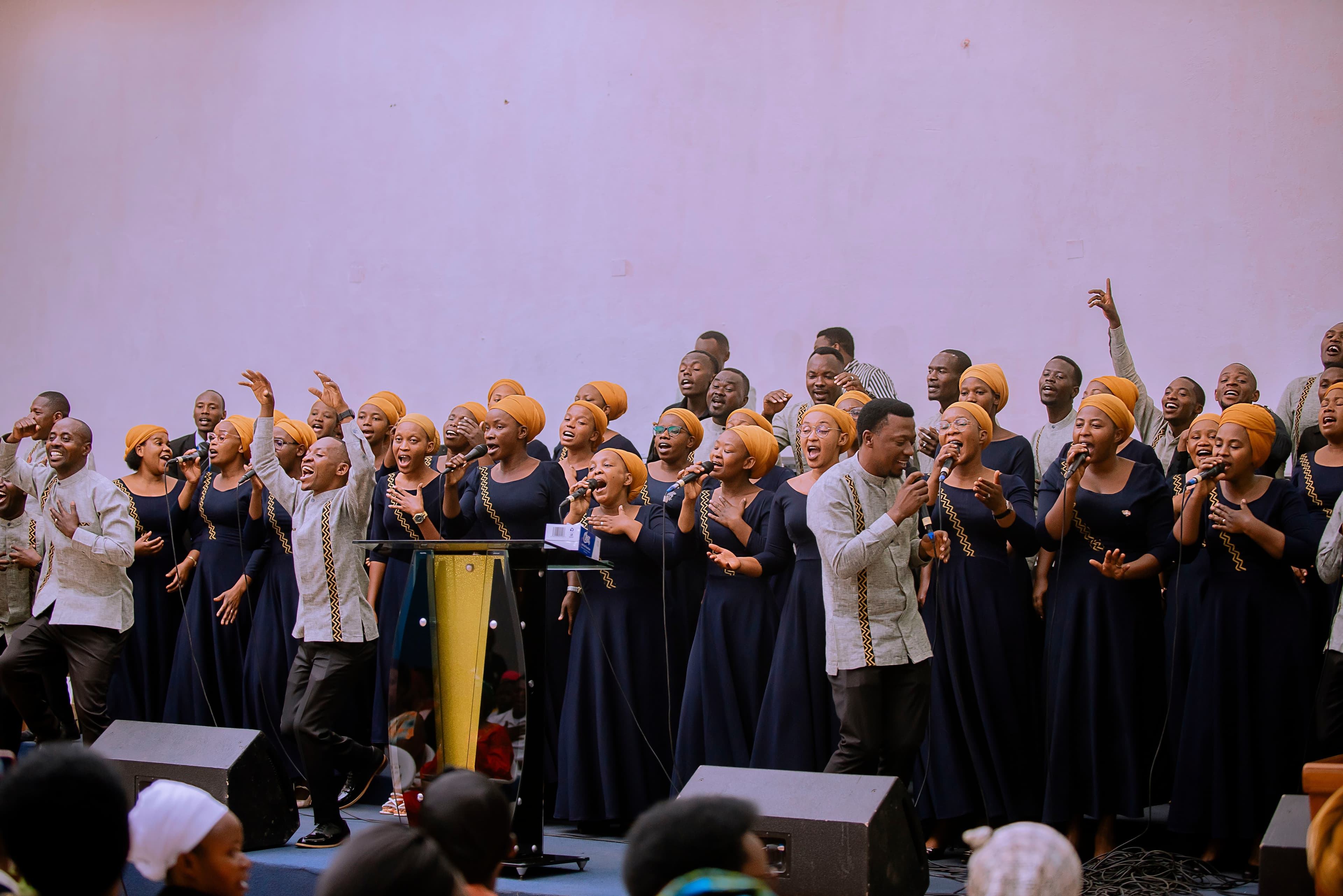 Adonai Choir during an outreach mission